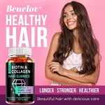 Bcuelov Biotin Collagen Gummies