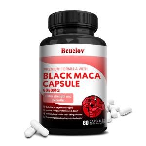 Bcuelov Black Maca Capsules 8050 Mg