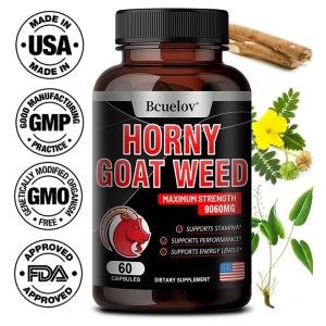 Bcuelov Horny Goat Grass Capsules 9060mg