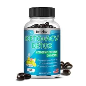 Bcuelov Keto+Acv Detox Capsules