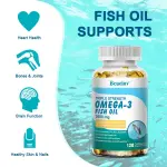Bcuelov Omega 3 Fish Oil 3600mg Capsules