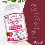 Daitea Beet Root Capsules 4000 Mg