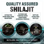 Everight Shilajit Resin Himalayan Capsules
