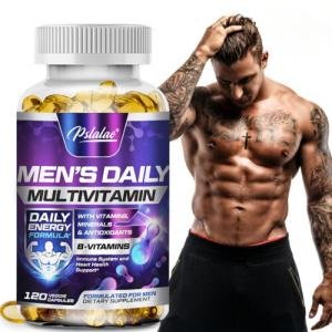 Pslalae Men's Daily Multivitamin Capsules