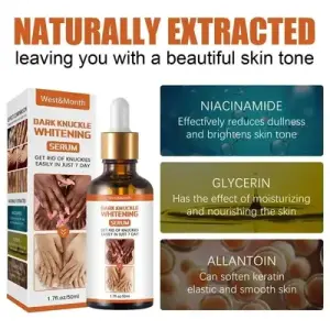 Joint Melanin Removal Serum – Lighten Black Knees & Ankles, Brighten Skin, Armpit Whitening