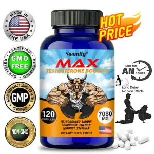 Soomiig Max Testosterone Booster Capsules
