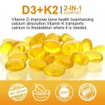 Soomiig Vitamin D3+K2 Capsules